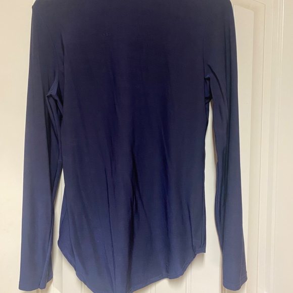 Size M, GAP, Navy Blue , Long- Sleeved Blouse - Picture 4 of 5